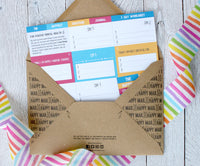 Happy Mail Monthly Subscription, Inspirational Gifts, Inspirational Postcards - Itty Bitty Book Co Happy Monthly Subscription, Positivity, gift